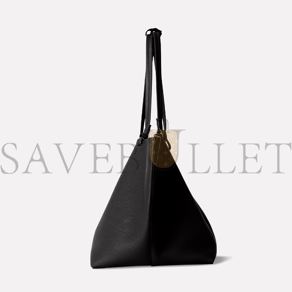 T*e R*w park tote three bag in leather black w1272l129blpl (48*30*25cm)